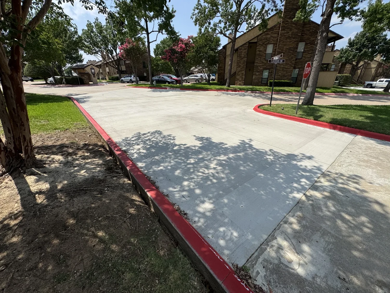Poured to spec, documented to match by Lucky’s Concrete in North Port